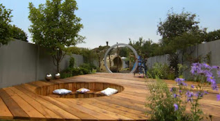 Finished garden Finished garden
