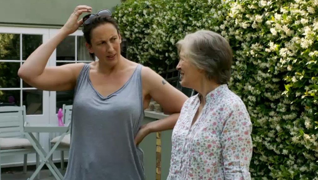 Miranda Hart and Dee Hart Dyke Miranda Hart and Dee Hart Dyke