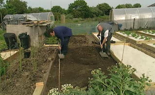 Monty Don and Alan Monty Don and Alan