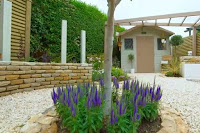 Finished garden Finished garden