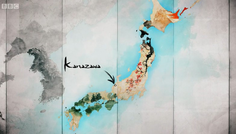 Kanazawa in western Japan Map Kanazawa in western Japan Map