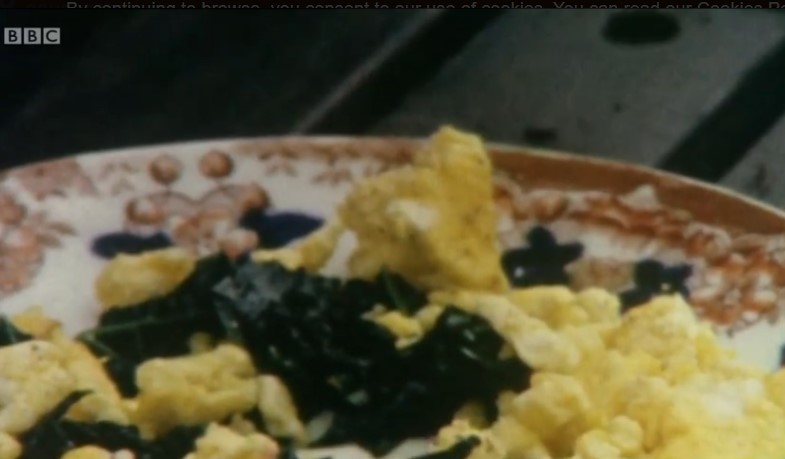 Sauteed Cavolo nero with eggs Sauteed Cavolo nero with eggs