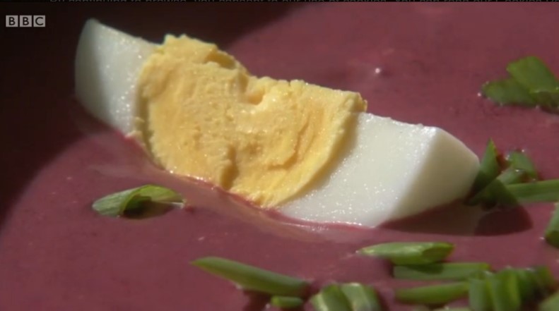 Boiled eggs are added Boiled eggs are added