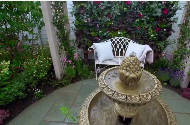 Finished garden