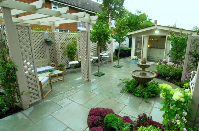 Finished garden