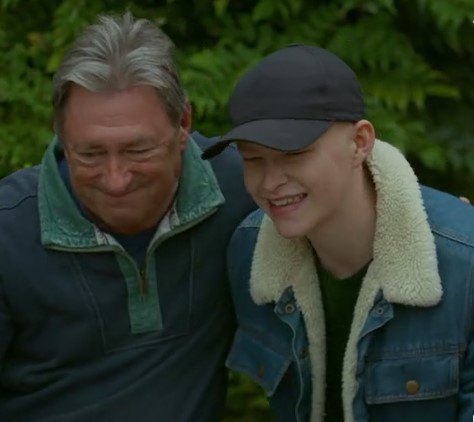 Alan Titchmarsh and Harri Torr