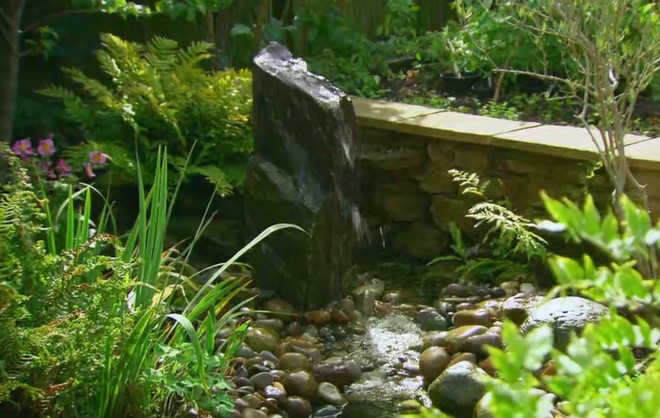 Indian slate water feature