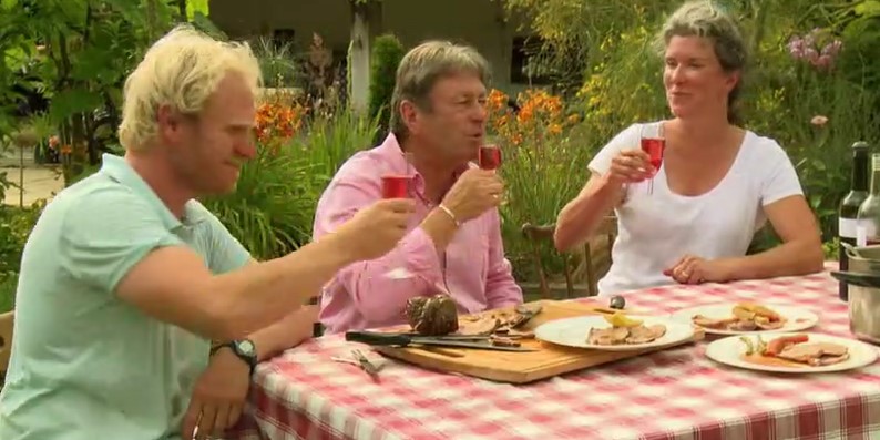 Alan titchmarsh Finn and Nicki Alan titchmarsh Finn and Nicki