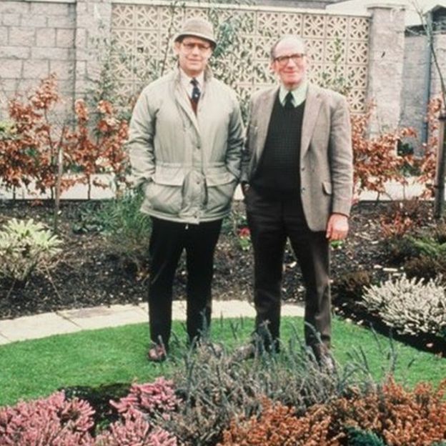Jim McColl and George Barron