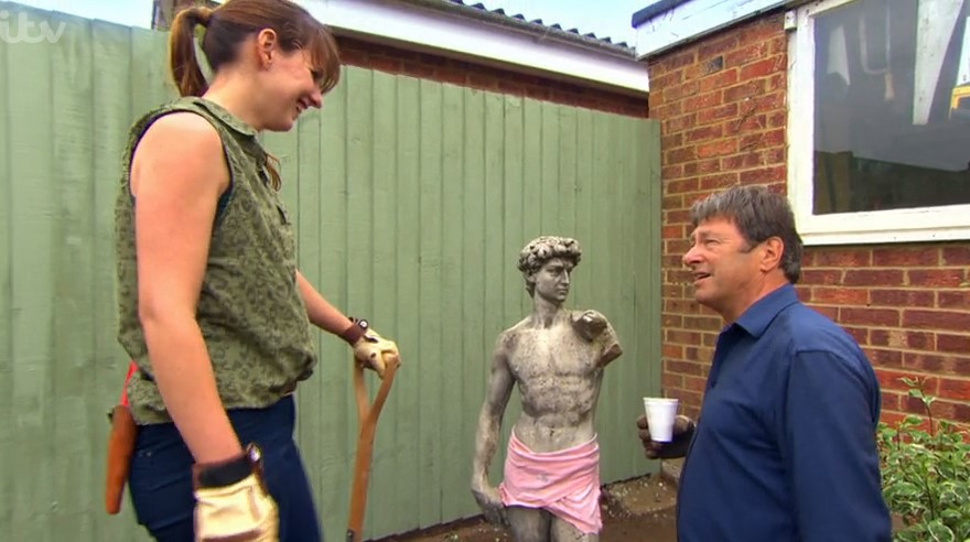 Alan Titchmarsh and Katie Rushworth Alan Titchmarsh and Katie Rushworth