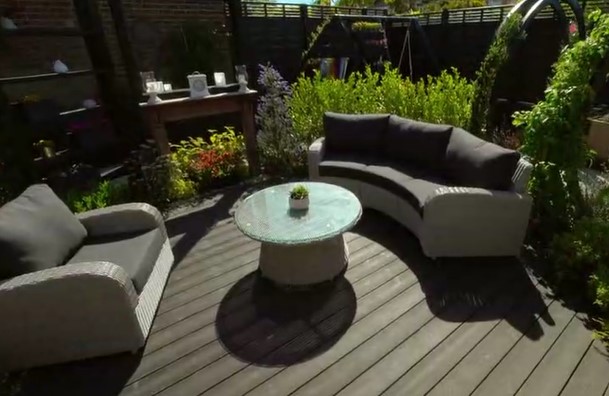 Finished garden