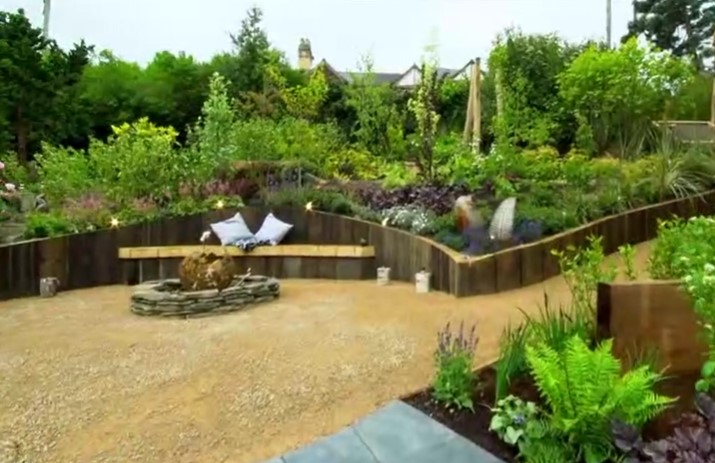 Finished garden