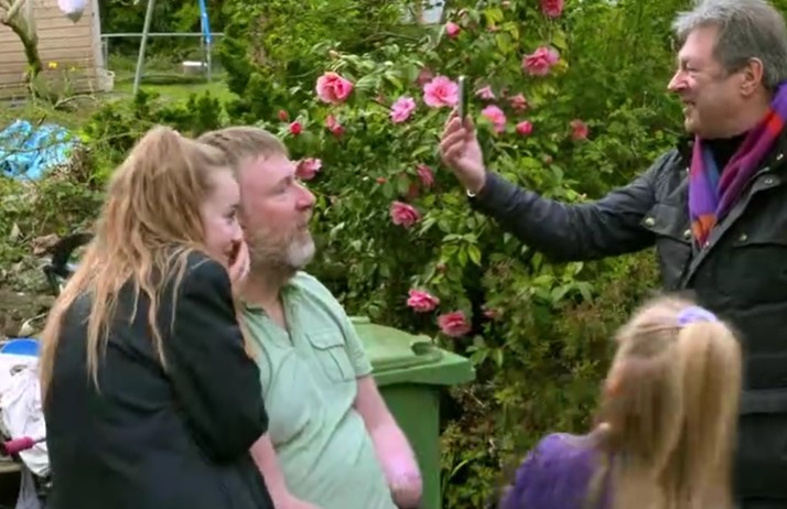 Alan Titchmarsh Chris and children