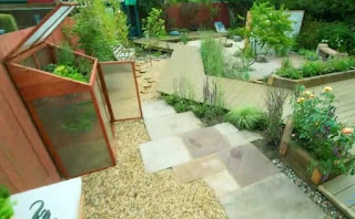 Finished garden Finished garden
