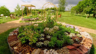 Finished garden Finished garden