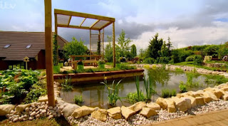 Finished garden Finished garden
