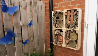 Finished garden Finished garden