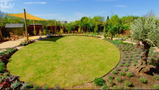 Finished garden Finished garden