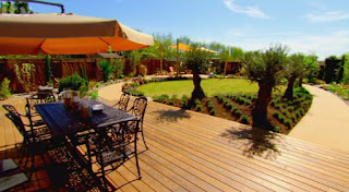 Finished garden Finished garden