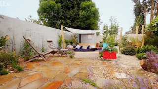 Finished garden Finished garden