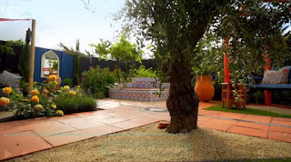 Finished garden Finished garden