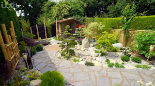 Finished garden Finished garden