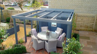Finished garden Finished garden
