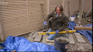 David laying pavers David laying pavers