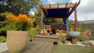 Finished garden Finished garden