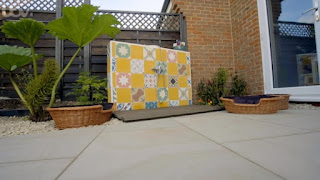 Finished garden Finished garden