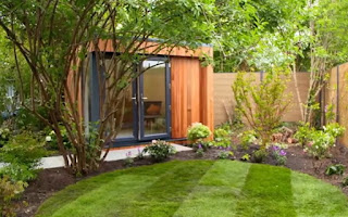 Finished garden Finished garden