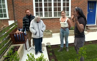 Finished garden Finished garden