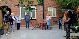 Finished garden Finished garden