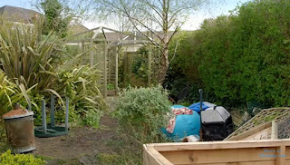 The garden before The garden before