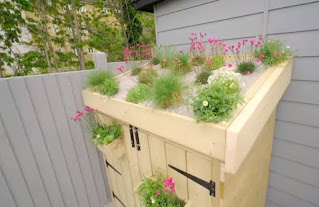 Finished garden Finished garden