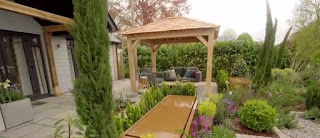 Finished garden Finished garden