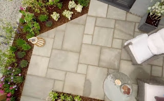 Finished garden Finished garden