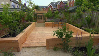 Finished garden Finished garden