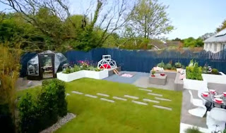 Finished garden Finished garden