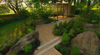 Finished garden Finished garden